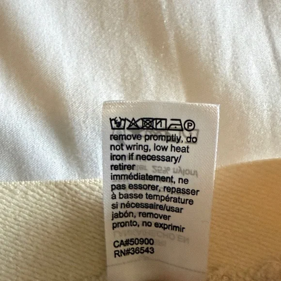 Calvin Klein Cozy Cream Textured Pants - Picture 8 of 10